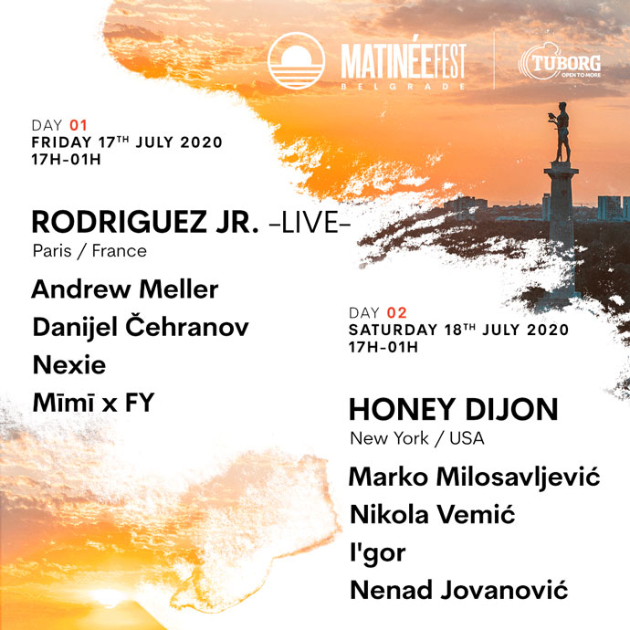 Matinee fest 2020 Line Up