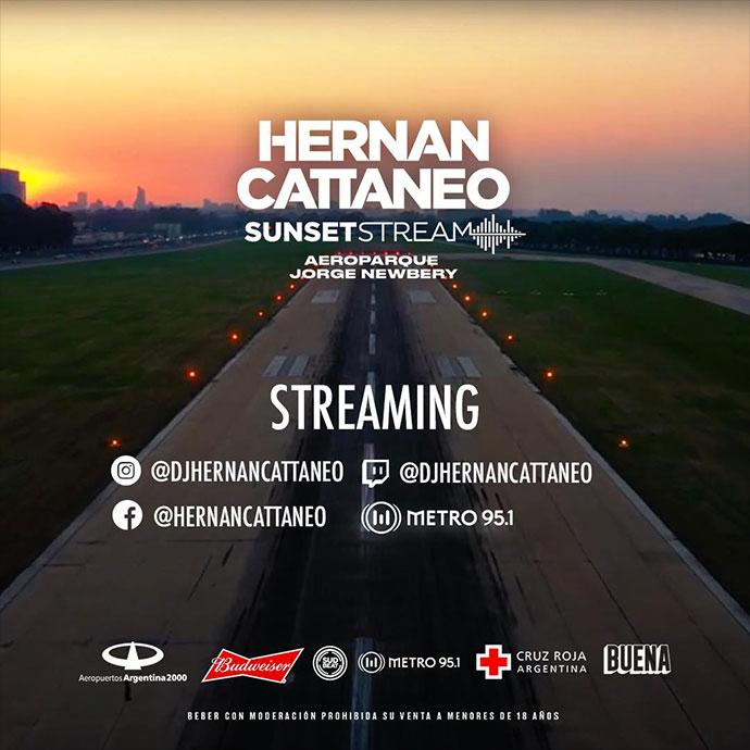 Hernan Cattaneo SunsetStream Jorge Newbery