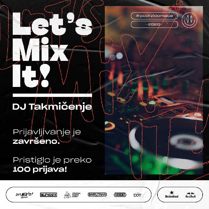 Lets Mix It DJ takmicenje 2020