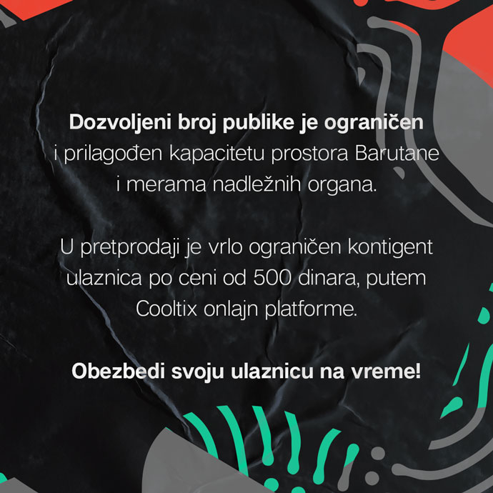 Barutana obavestenje ogranicen broj ljudi