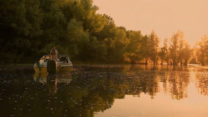 Jan Djurovka at Danube river in Novi Sad