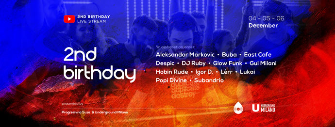 Progresivna Suza drugi rodjendan line up