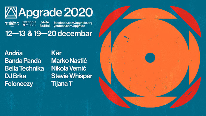Apgrade 2020 online festival line up