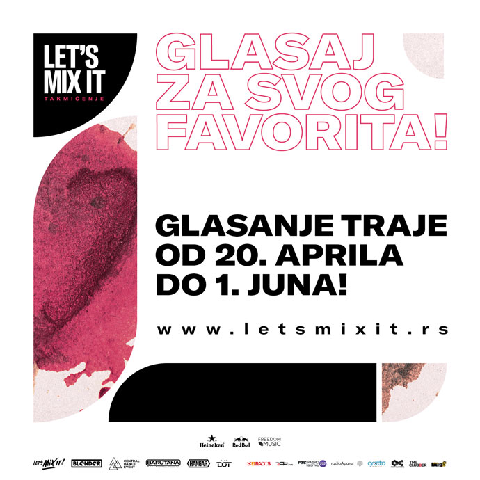 Lets Mix It DJ takmicenje glasanje 2021