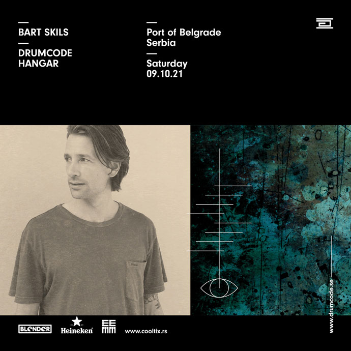 Bart Skils Drumcode Blender Hangar oktobar 2021