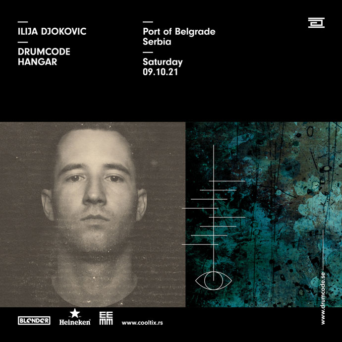 Ilija Djokovic Drumcode Blender Hangar oktobar 2021
