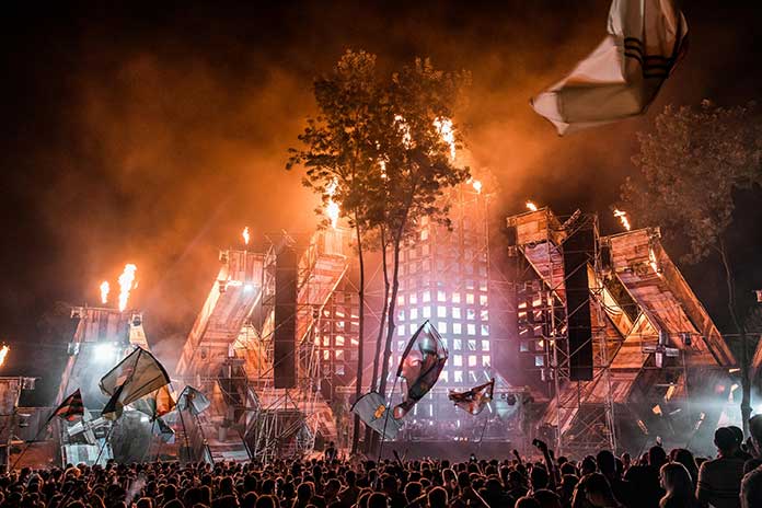 Lovefest 2019 Fire Stage