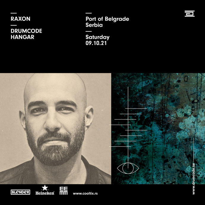 Raxon Drumcode Blender Hangar oktobar 2021