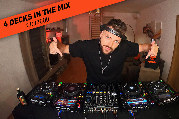 Vandal Steve 4 Decks In The Mix Pioneer CDJ 3000