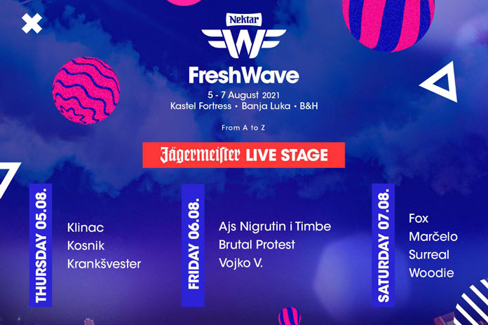 Fresh Wave Festival 2021 Live bina Line Up
