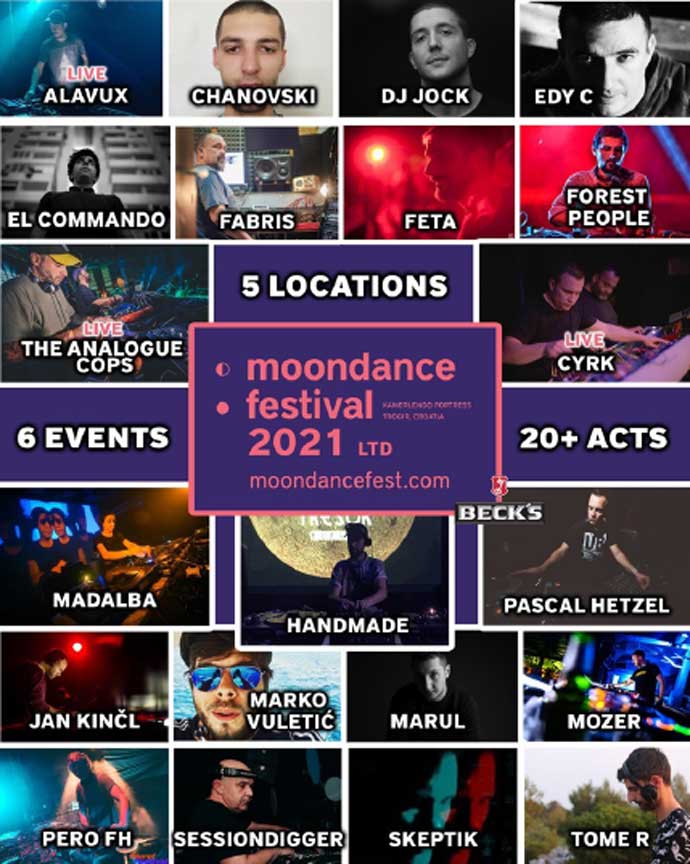 Moondance festival 2021 Line Up