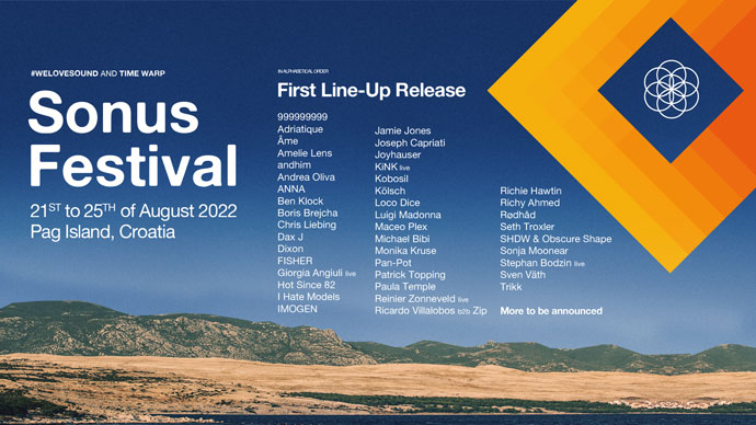 Sonus festival 2022 Line Up