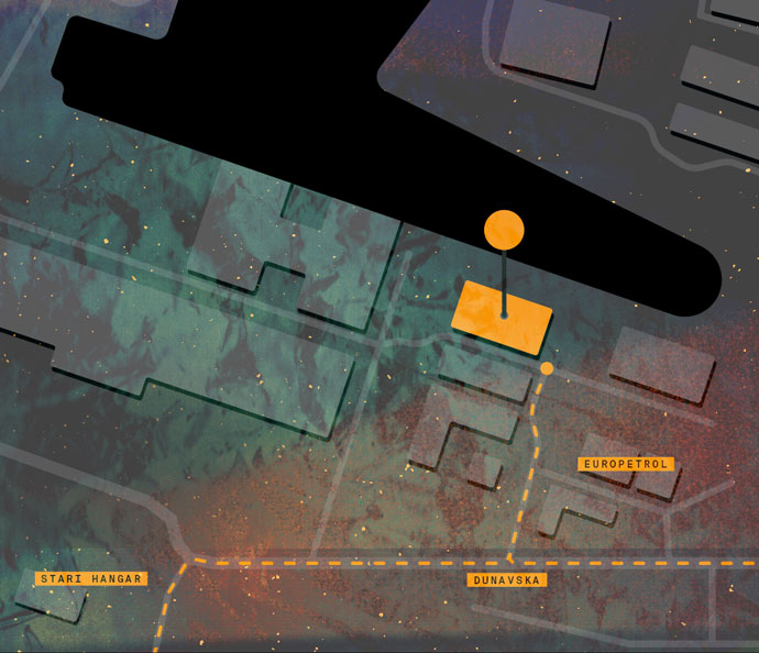 Lokacija novog Hangara Luka Beograd