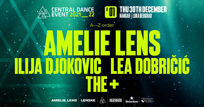 Central Dance Event 2022 prvi dan Amelie Lens