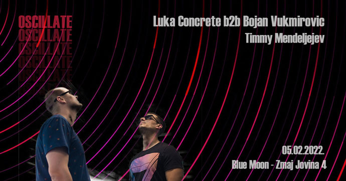 Concrete DJz Oscillate Blue Moon