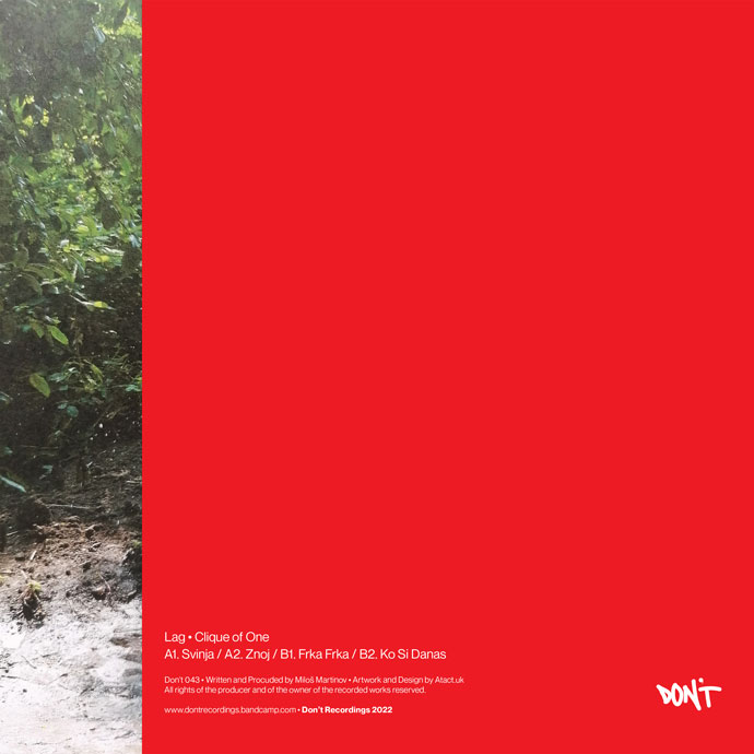 LAG Clique Of One vinyl Dont Recordings