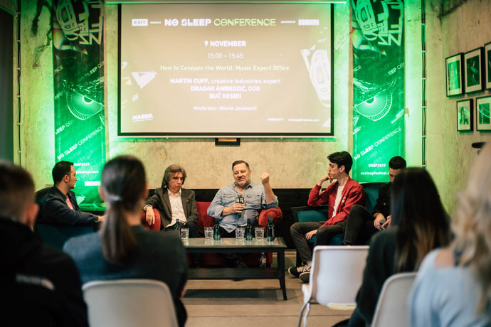 No Sleep Festival Konferencija 2019 Dragan Ambrozic Martin Cuff Buc Kesidi MARSH