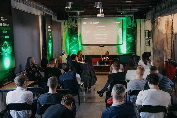 No Sleep Festival Konferencija 2019 Roman Trystram MARSH