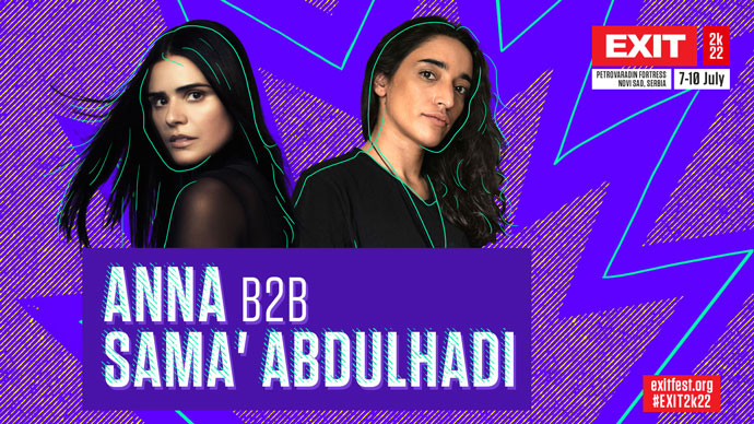 ANNA b2b Sama Abdulhadi EXIT festival Dance Arena 2022