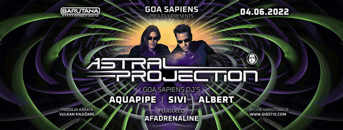 Astral Projection Barutana 2022