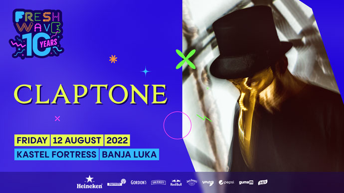 Claptone Fresh Wave festival 2022