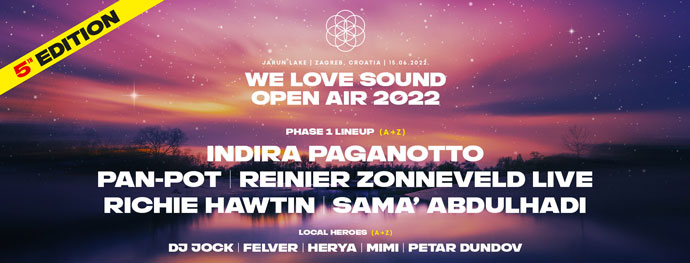 We Love Sound 2022 Line Up