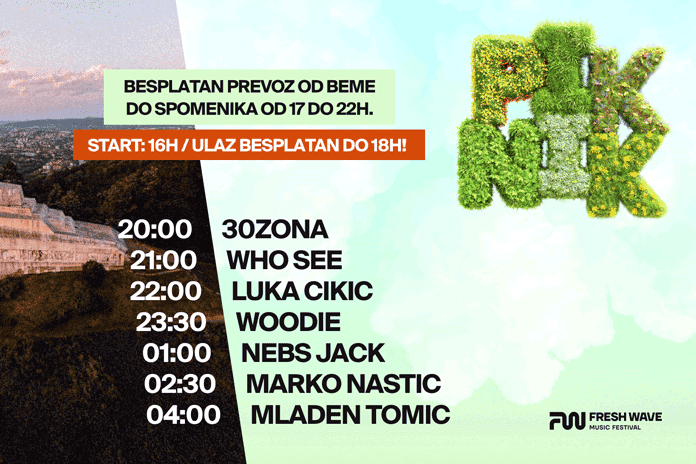 Fresh Wave Piknik Timetable