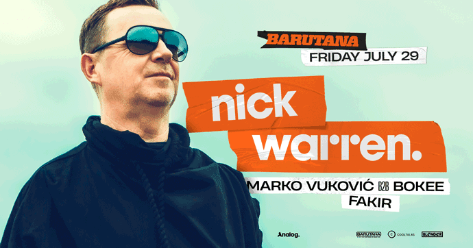 Nick Warren Barutana 2022