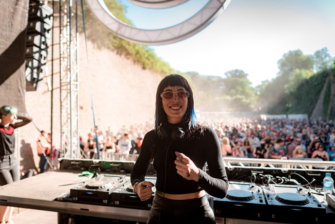 EXIT festival NSNS 2022 Indira Paganotto by Matija Borbelj