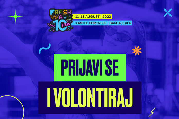 Fresh Wave Festival 2022 volontiranje