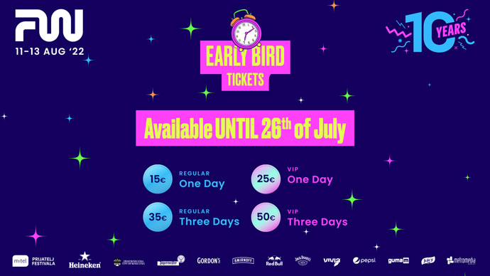 Fresh Wave festival 2022 karte