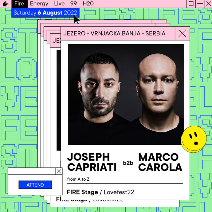 Joseph Capriati b2b Marco Carola Lovefest 2022