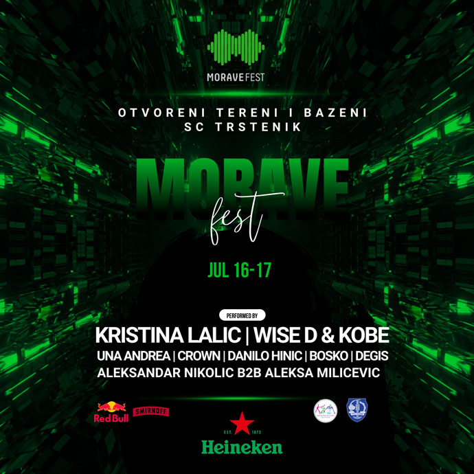 MORAVE FEST 2022 Line Up Trstenik