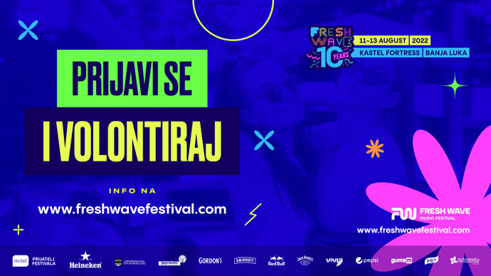 Volontiranje Fresh Wave Festival 2022