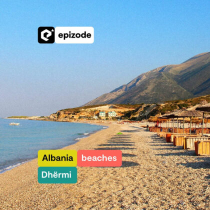 Epizode Albania plaža Dhermi