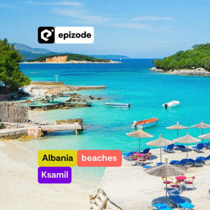 Epizode Albania plaža Ksamil