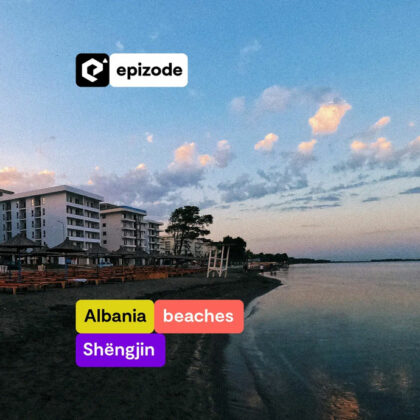 Epizode Albania plaža Shengjin