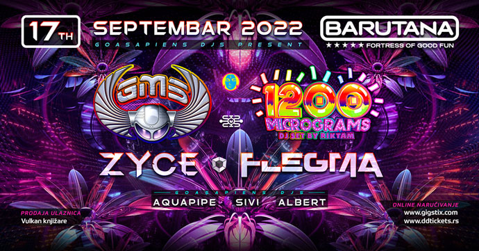 GMS 1200 Mics Zyce Flegma Barutana 2022