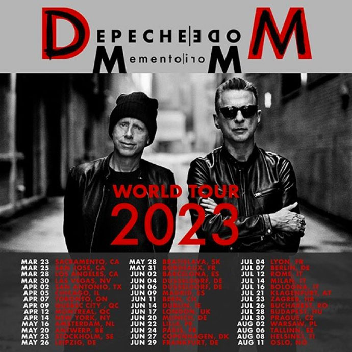 Depeche Mode Memento Mori turneja 2023