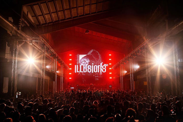 Illusions Utopia žurka u Hangaru Luke Beograd. Foto by Marko Edge.