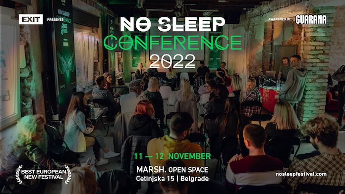No Sleep konferencija 11. i 12. novembra
