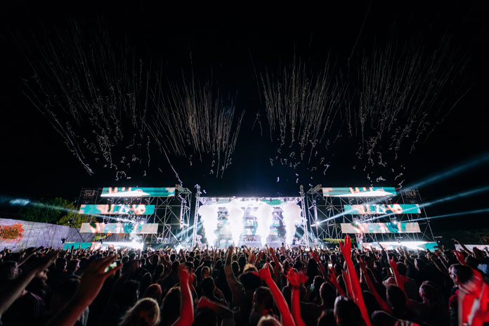 Sea Star festival glavna bina 2022. godine.