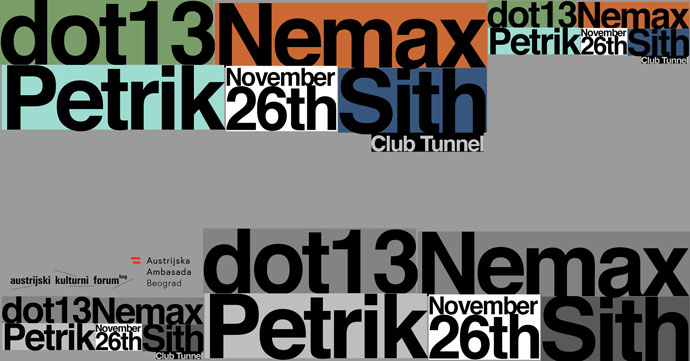 dot13 Petrik Sith Nemax Club Tunnel