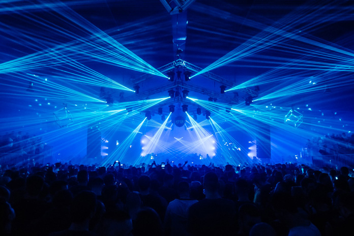 Central Dance Event novogodišnji festival u Hangaru Luke Beograd.