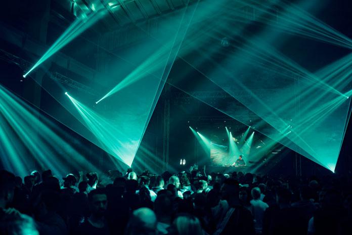 Central Dance Event žurka zagrevanja u Hangaru Luke Beograd.