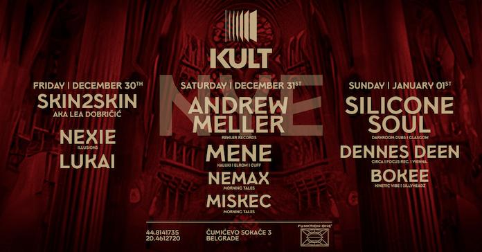 Klub Kult novogodišnji program 2022/2023.