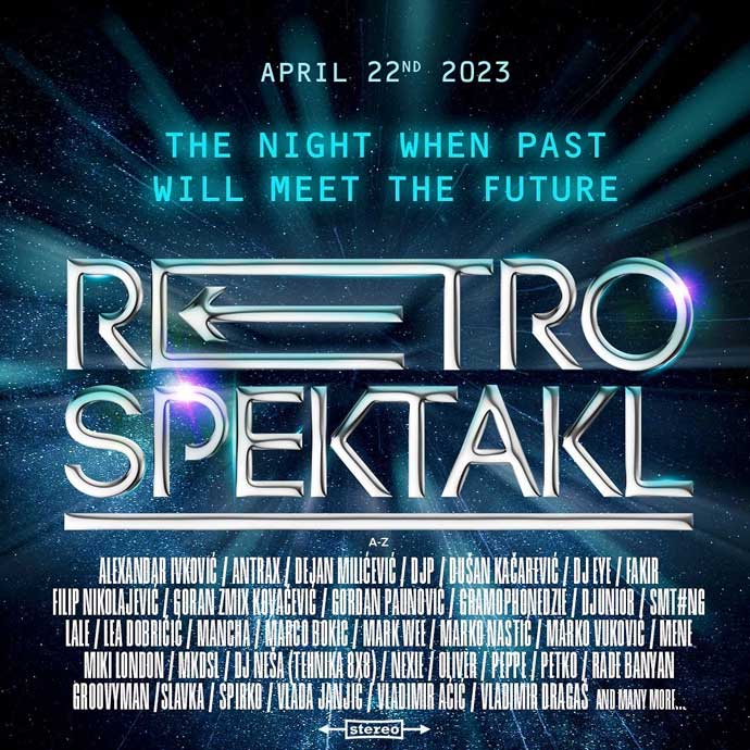 Retrospektakl 2023 i proslava 25 godina Marko Nastić DJ karijere.