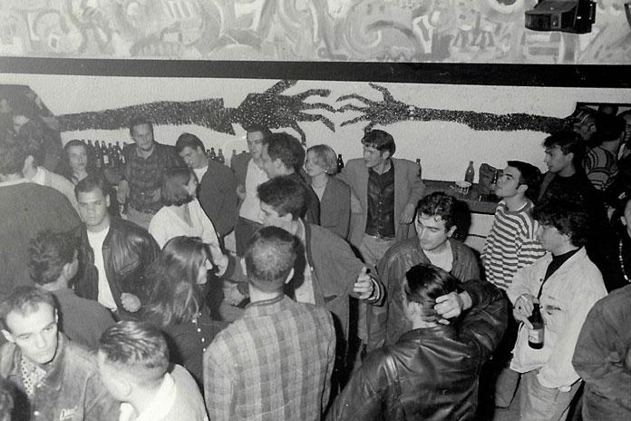 Soul Food klub i publika u Beogradu.