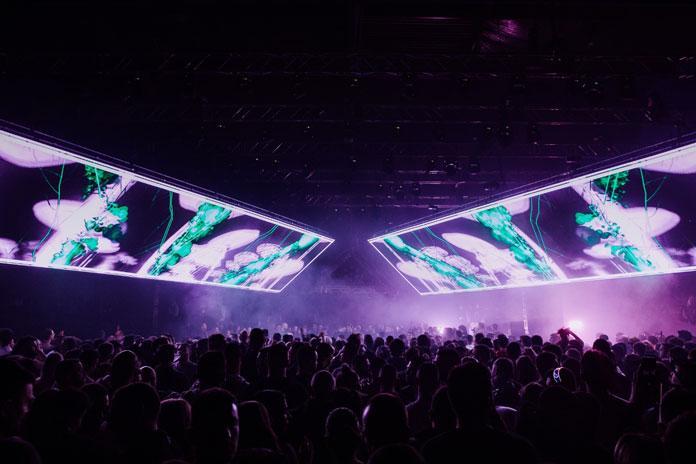 Lovefest Fire sa DJ Dixonom u Hangaru Luke Beograd 11. februara 2023. godine.