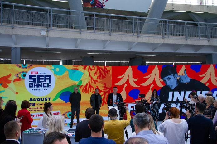 Sea Dance festival konferencija na beogradskom sajmu 23. februara 2023. godine. Fotografija: Turisticka organizacija Budva.